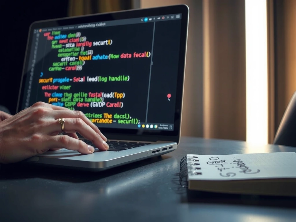 Developer implementing secure cookie handling